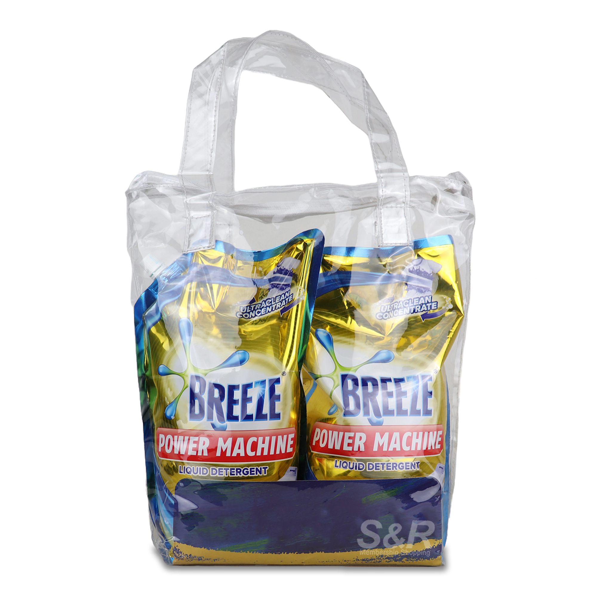 Breeze Power Machine Liquid Detergent 2x2.4L